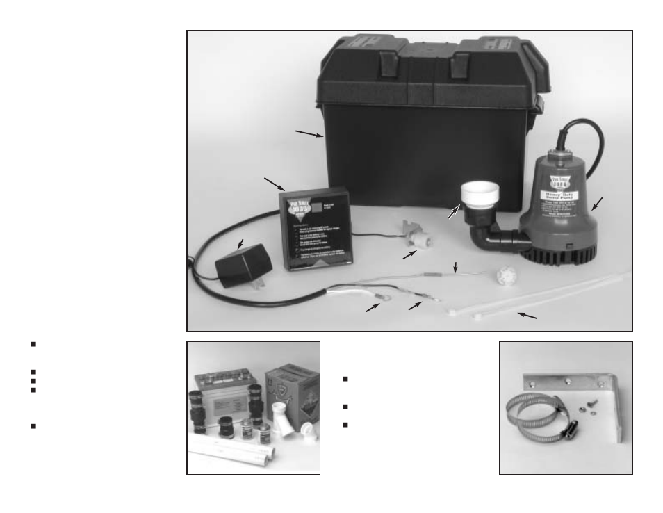 Introduction | PHCC Pro Series Pro Series 1000 Battery Backup Sump Pump System (without silence switch) User Manual | Page 3 / 12