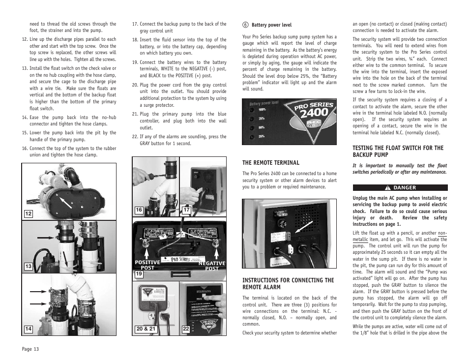 PHCC Pro Series Pro Series C33 User Manual | Page 14 / 19