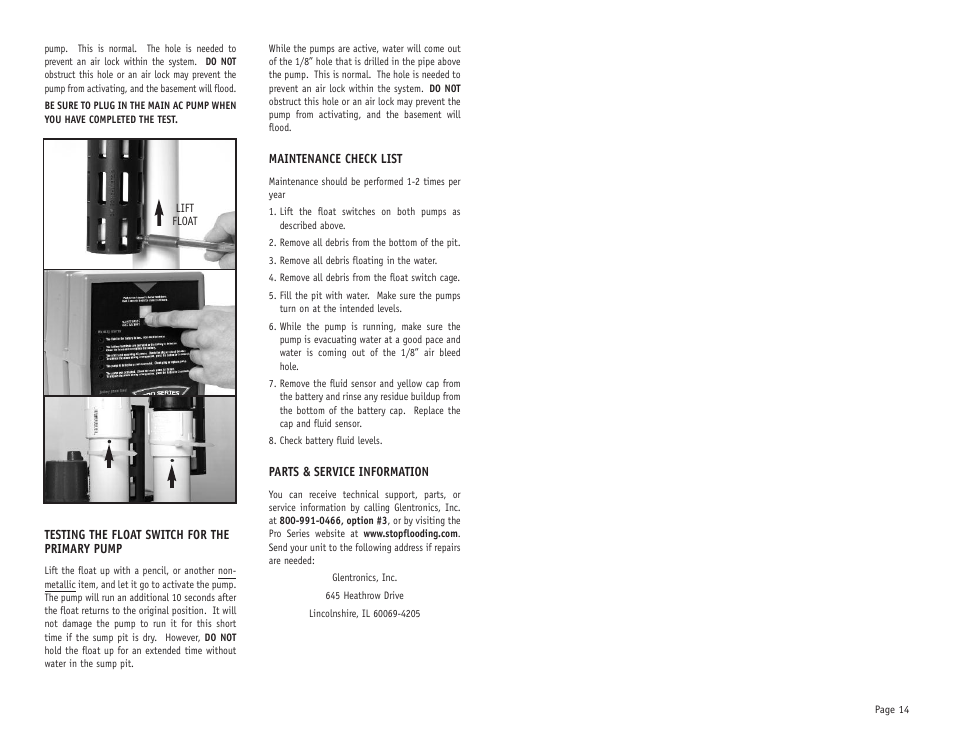 PHCC Pro Series Pro Series C33 User Manual | Page 15 / 19