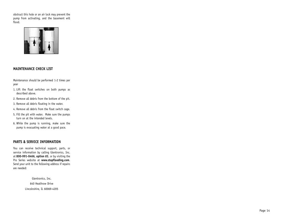 PHCC Pro Series Pro Series C11 User Manual | Page 15 / 19