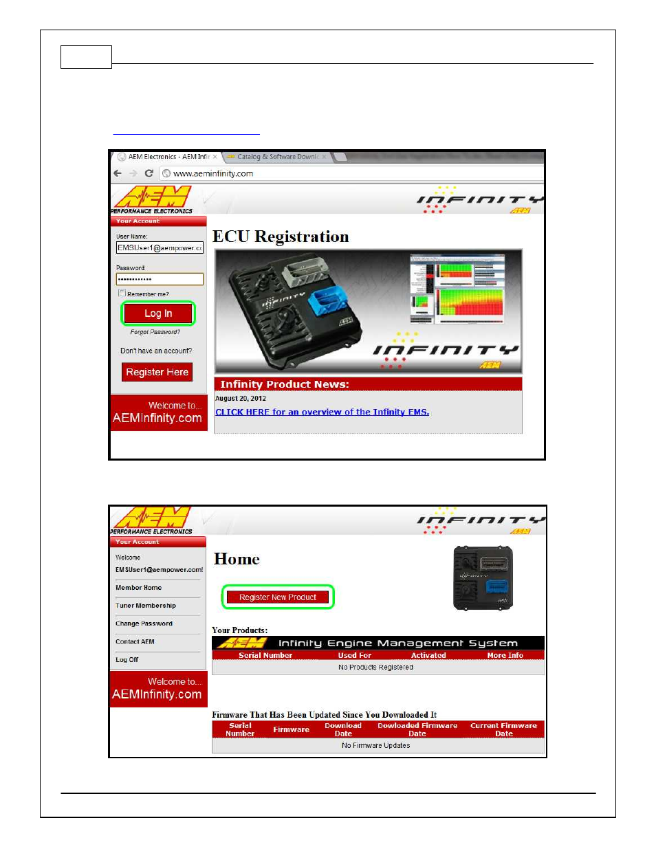 AEM 30-71XX Infinity EMS Quick Start Guide User Manual | Page 16 / 53