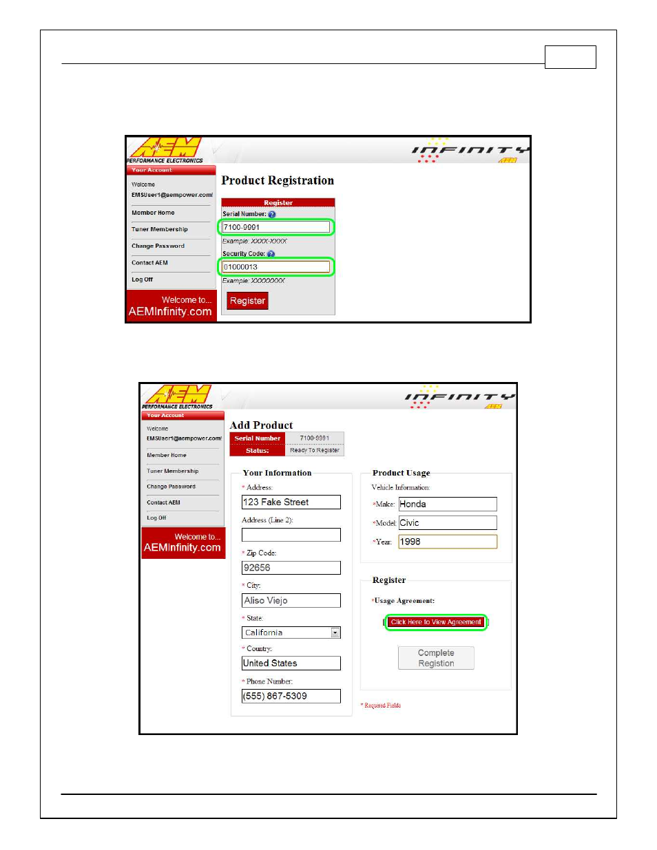 AEM 30-71XX Infinity EMS Quick Start Guide User Manual | Page 17 / 53