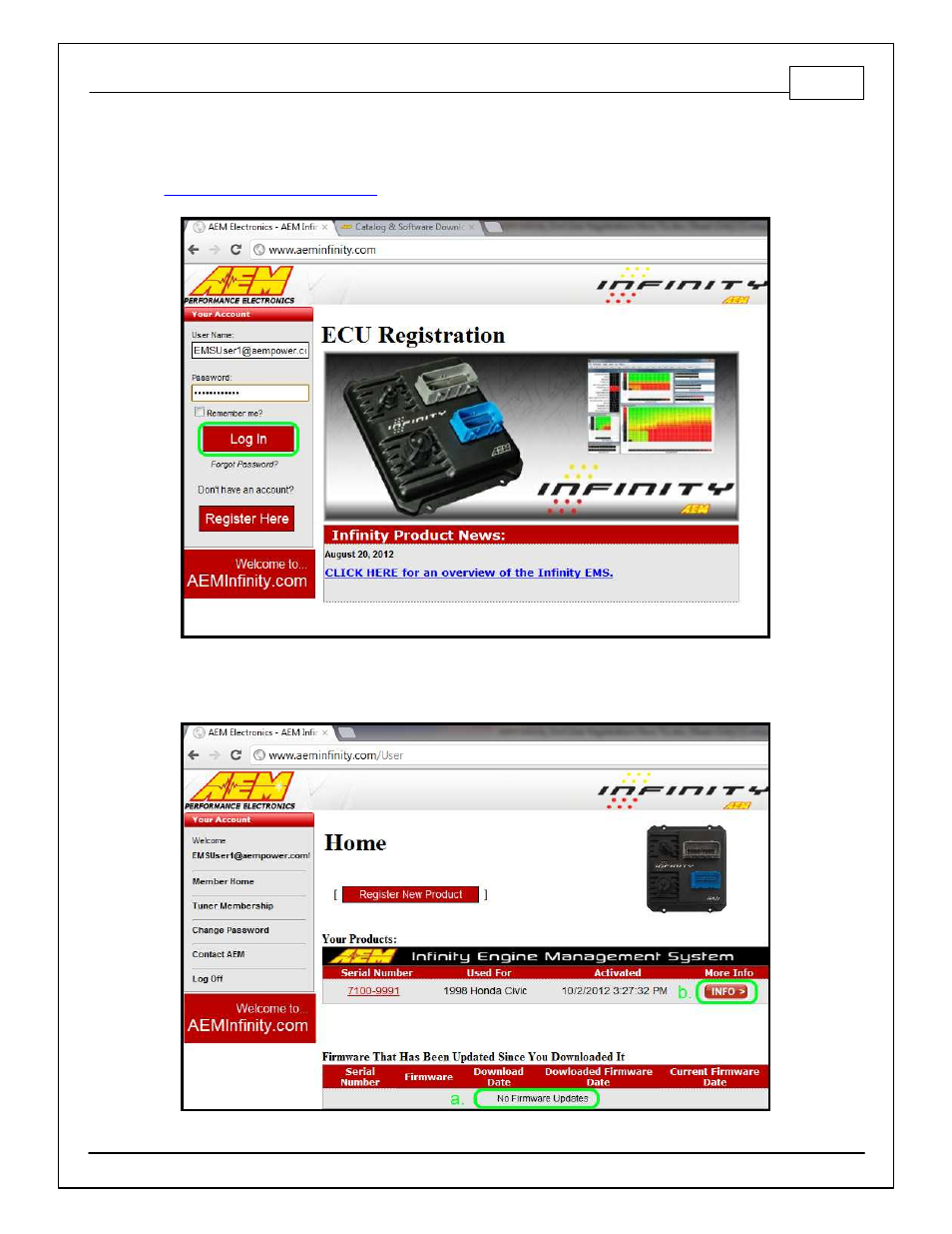 AEM 30-71XX Infinity EMS Quick Start Guide User Manual | Page 19 / 53