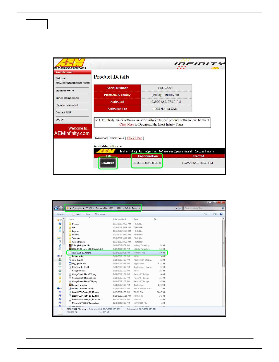 AEM 30-71XX Infinity EMS Quick Start Guide User Manual | Page 20 / 53