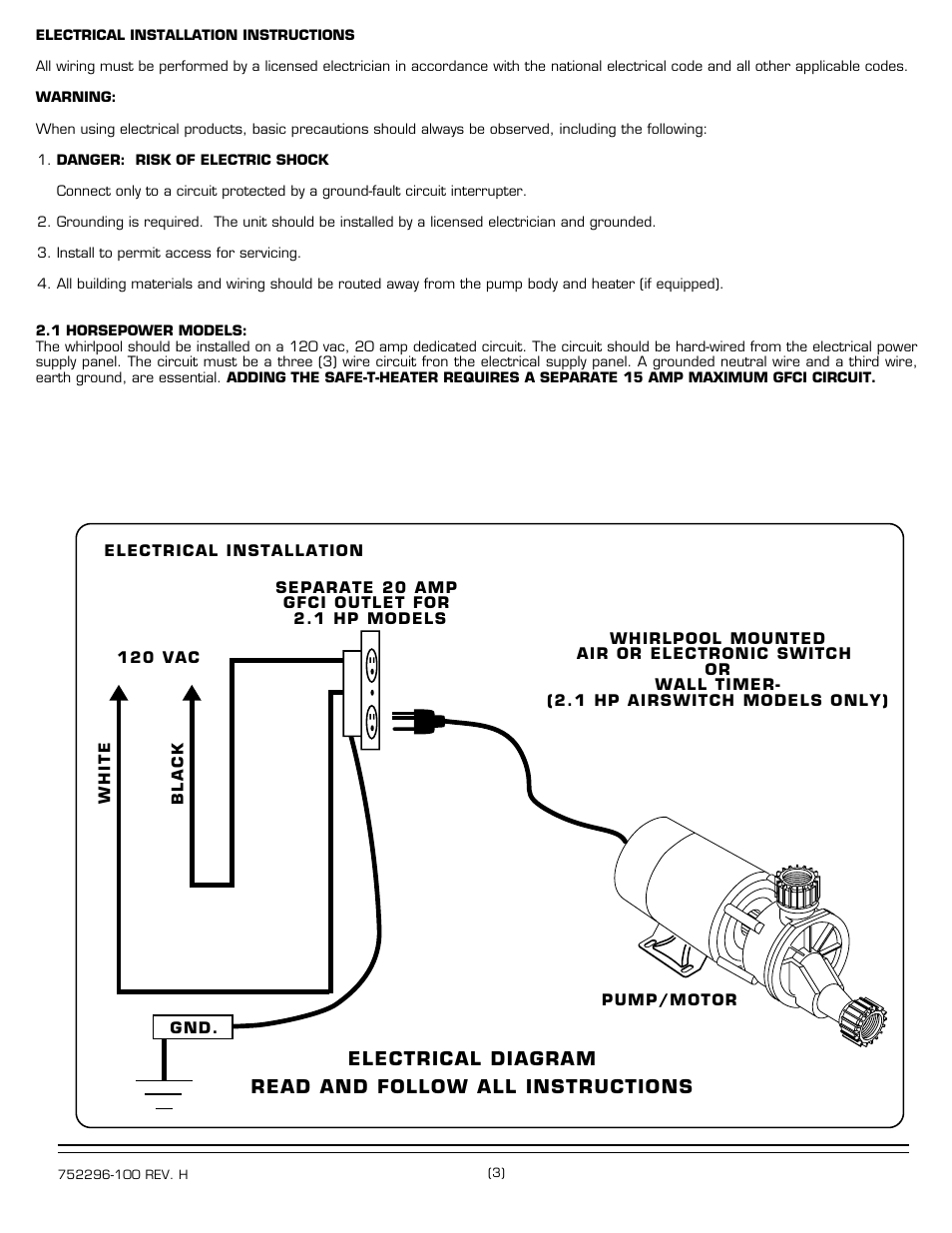 American Standard Ellisse 2711.XXXW User Manual | Page 3 / 4