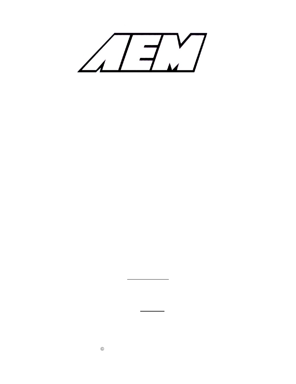 AEM 25-200BK Honda/Acura High Volume Fuel Filter User Manual | 3 pages