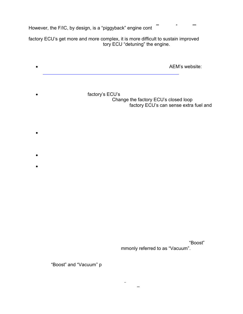 AEM 30-1913 Universal Fuel Ignition Controller 6 Channel User Manual | Page 14 / 33