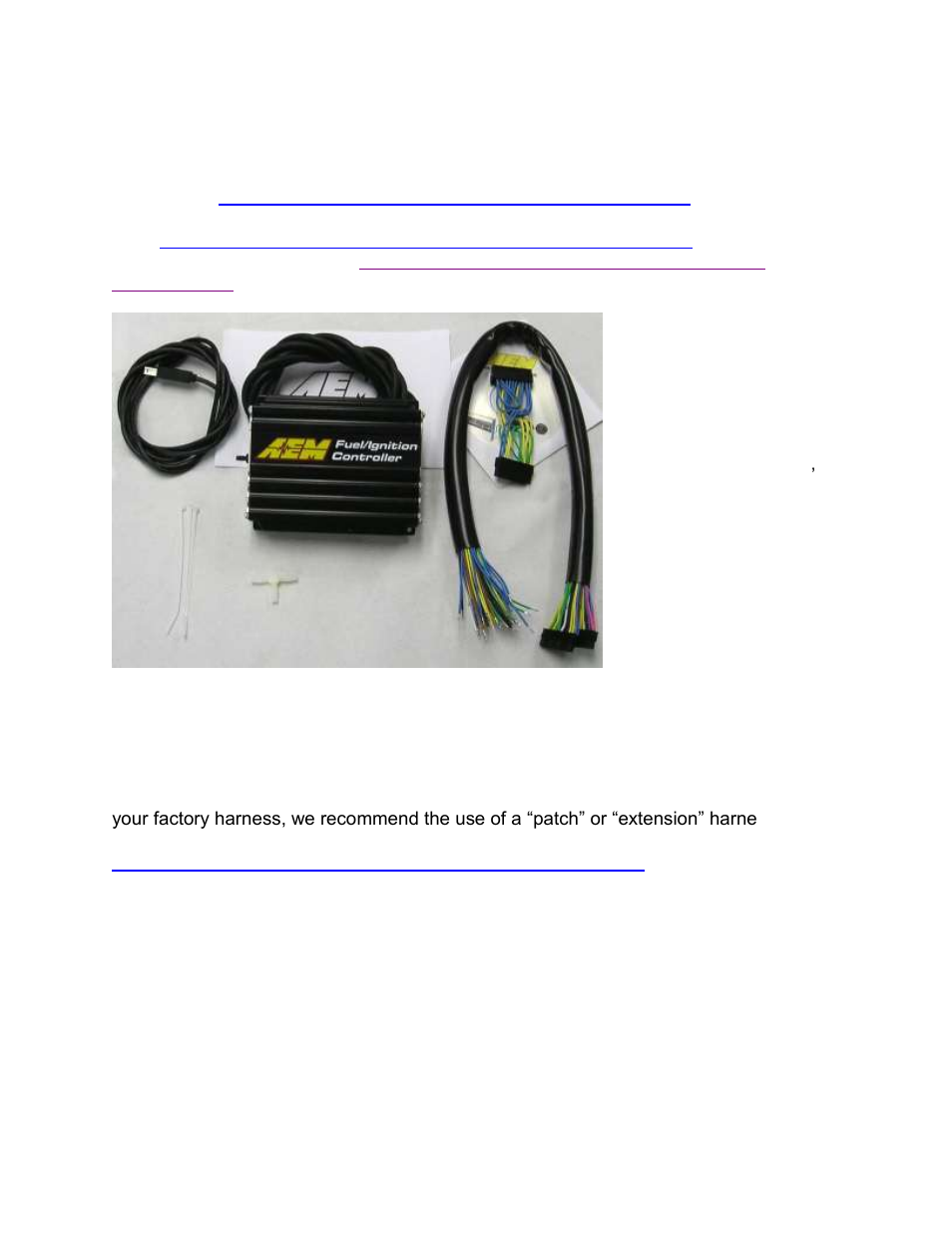 AEM 30-1913 Universal Fuel Ignition Controller 6 Channel User Manual | Page 2 / 33