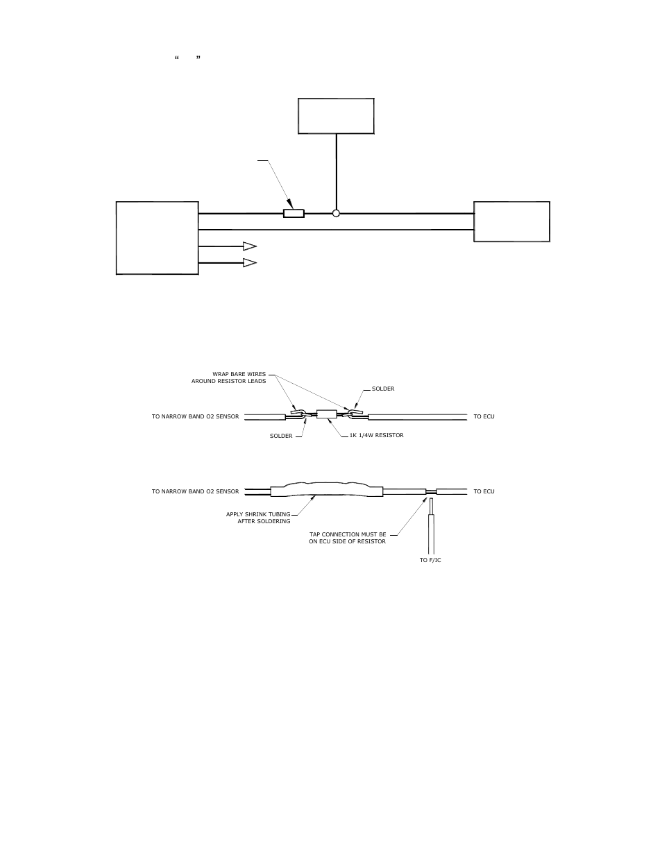 Figure 13: narrowband o2 sensor connection | AEM 30-1913 Universal Fuel Ignition Controller 6 Channel User Manual | Page 8 / 33