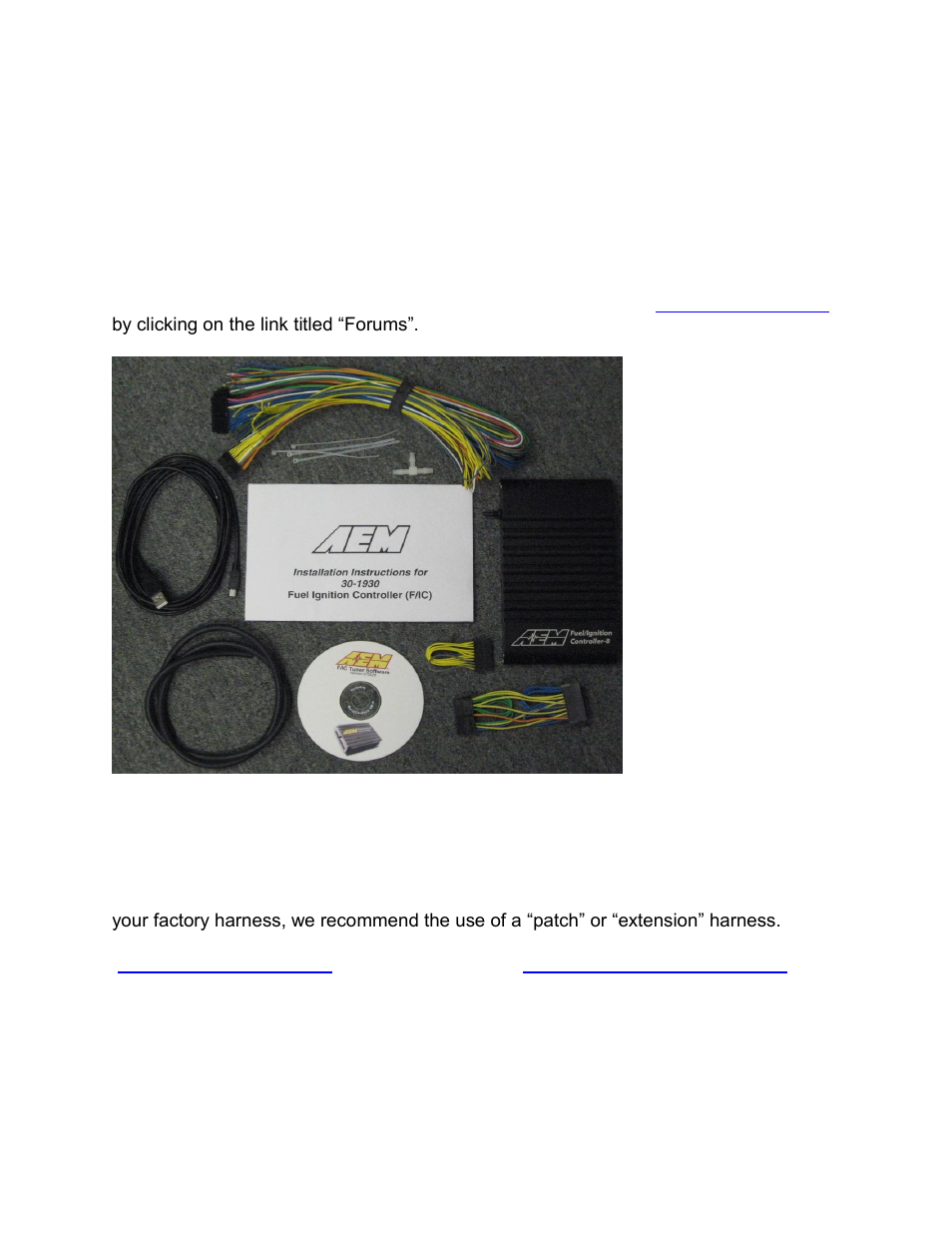 AEM 30-1931 Universal Fuel Ignition Controller 8 Channel User Manual | Page 2 / 34