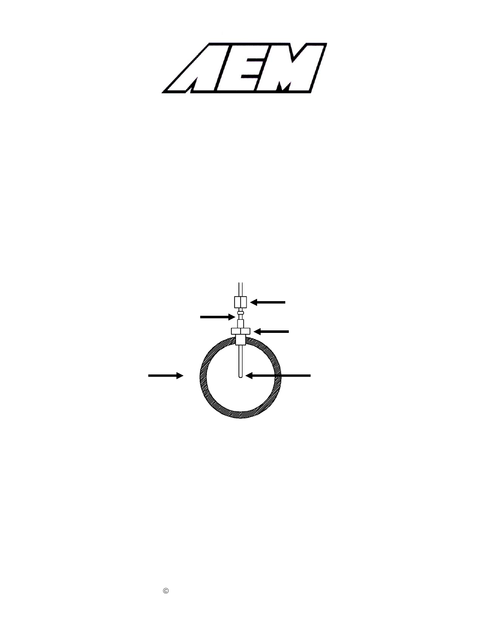 AEM 30-2065 K-Type Closed Tip Thermocouple Sensor Kit User Manual | 2 pages