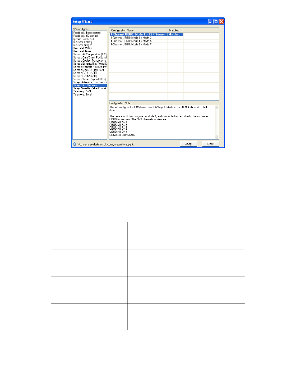 AEM 30-2340-N 4-Channel Wideband UEGO AFR Controller - For use with Nascar McLaren ECU User Manual | Page 13 / 28