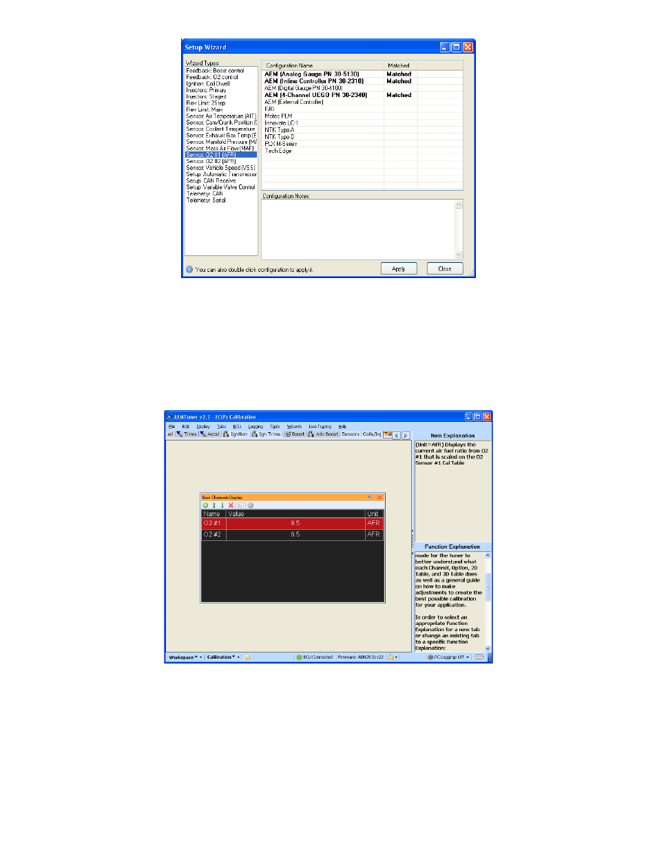 AEM 30-2340-N 4-Channel Wideband UEGO AFR Controller - For use with Nascar McLaren ECU User Manual | Page 15 / 28