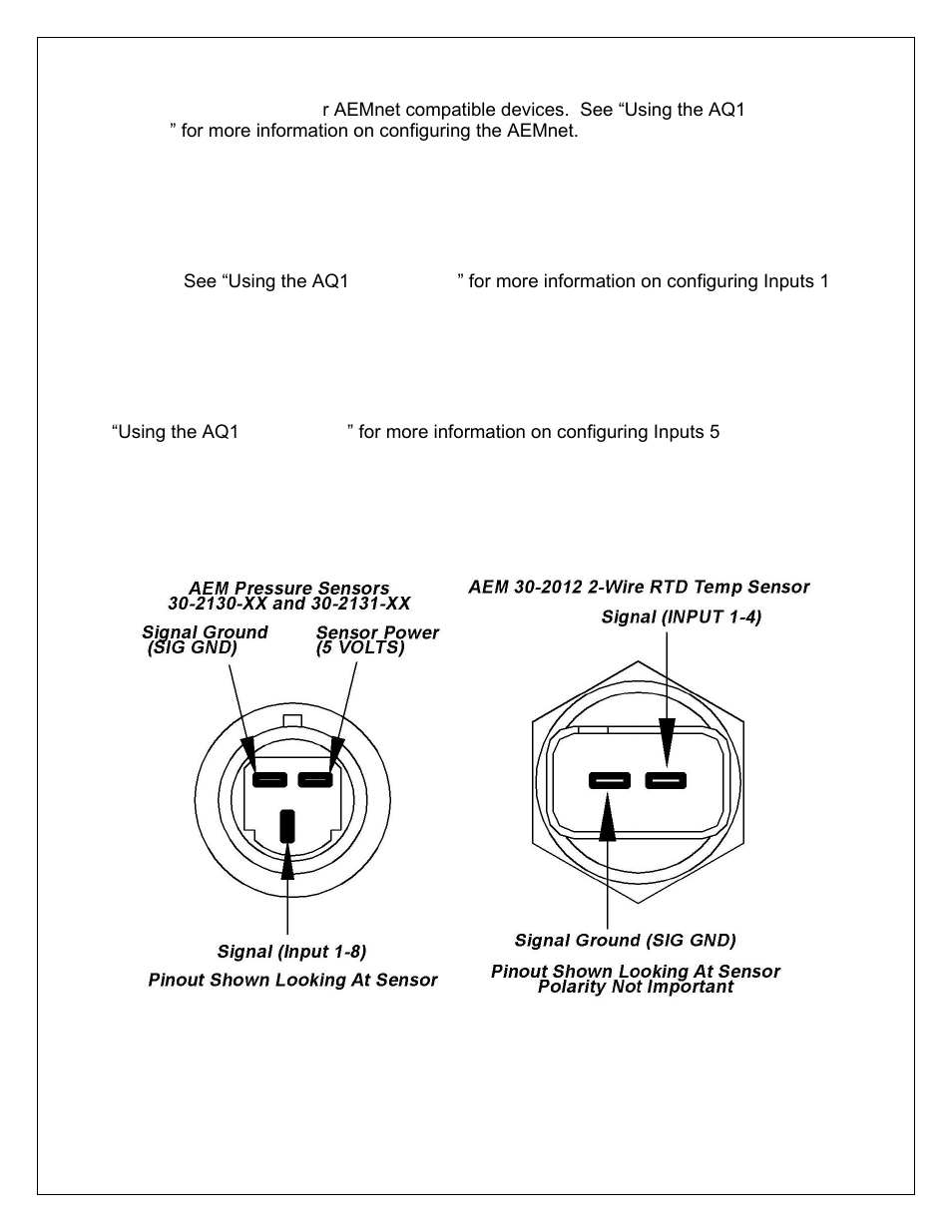 AEM 30-2500 AQ-1 Data Logging System User Manual | Page 4 / 22