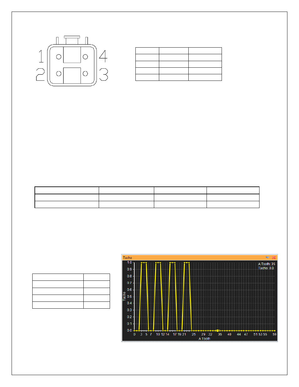 Factory tachometer setup | AEM 30-2860 Coil-On-Plug COP Conversion Kit User Manual | Page 20 / 22