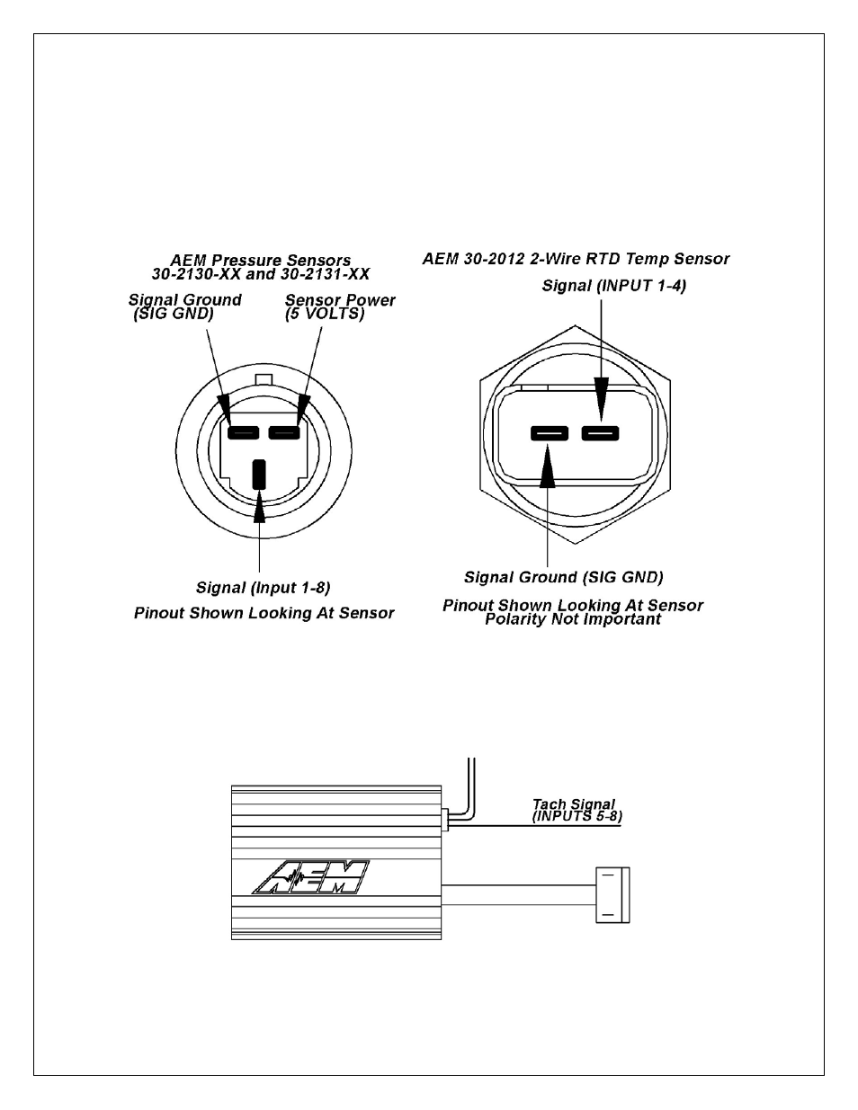 AEM 30-2906-96 AQ-1 96 Flying Lead Wiring Harness User Manual | Page 3 / 7
