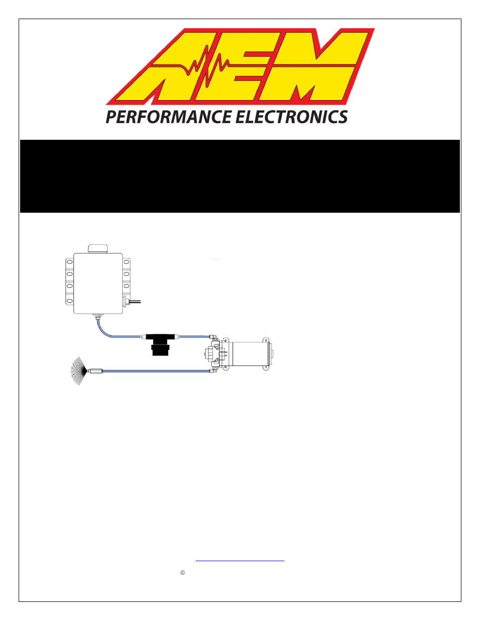 AEM 30-3003 Water Methanol Injection Inline Filter User Manual | 2 pages