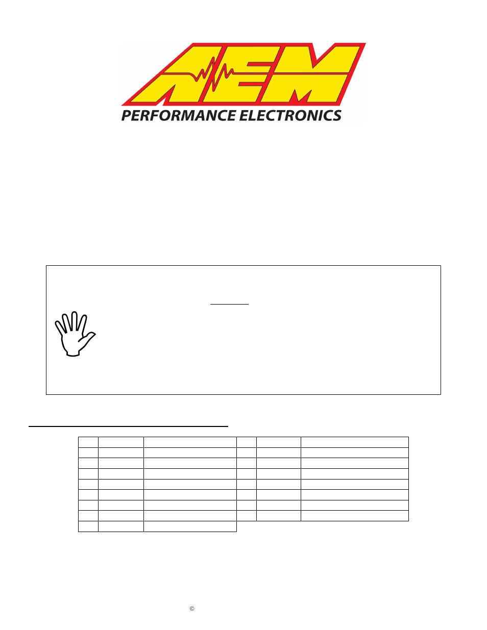 AEM 30-3020M Water Methanol Failsafe Device User Manual | 18 pages