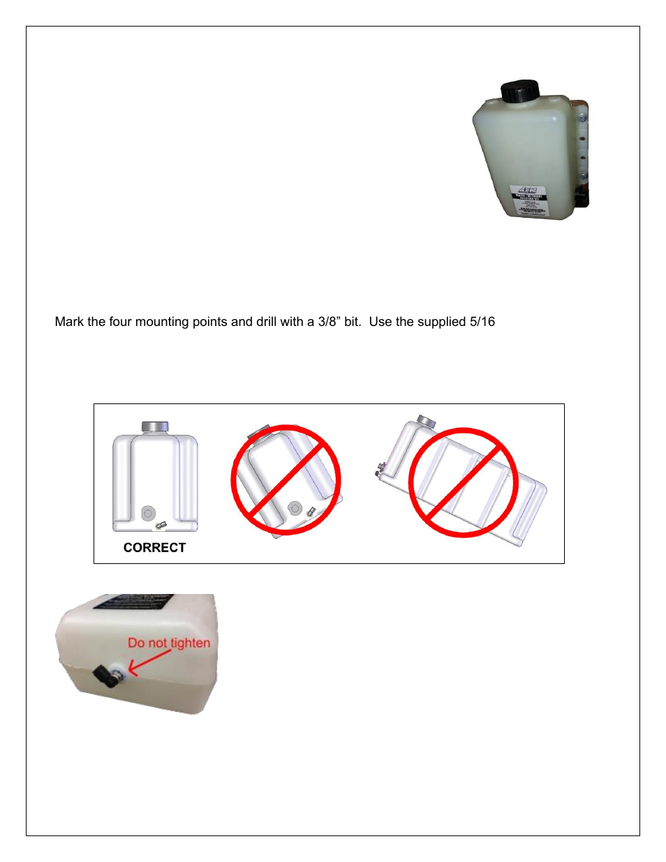 Pump and tank install | AEM 30-3301 V2 Water Methanol Injection Kit HD Controller User Manual | Page 7 / 19