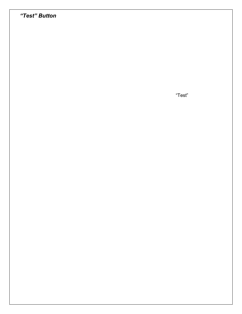 Test” button, Short circuit self-diagnostics | AEM 30-3306 V2 Water Methanol HD Controller Kit User Manual | Page 3 / 6