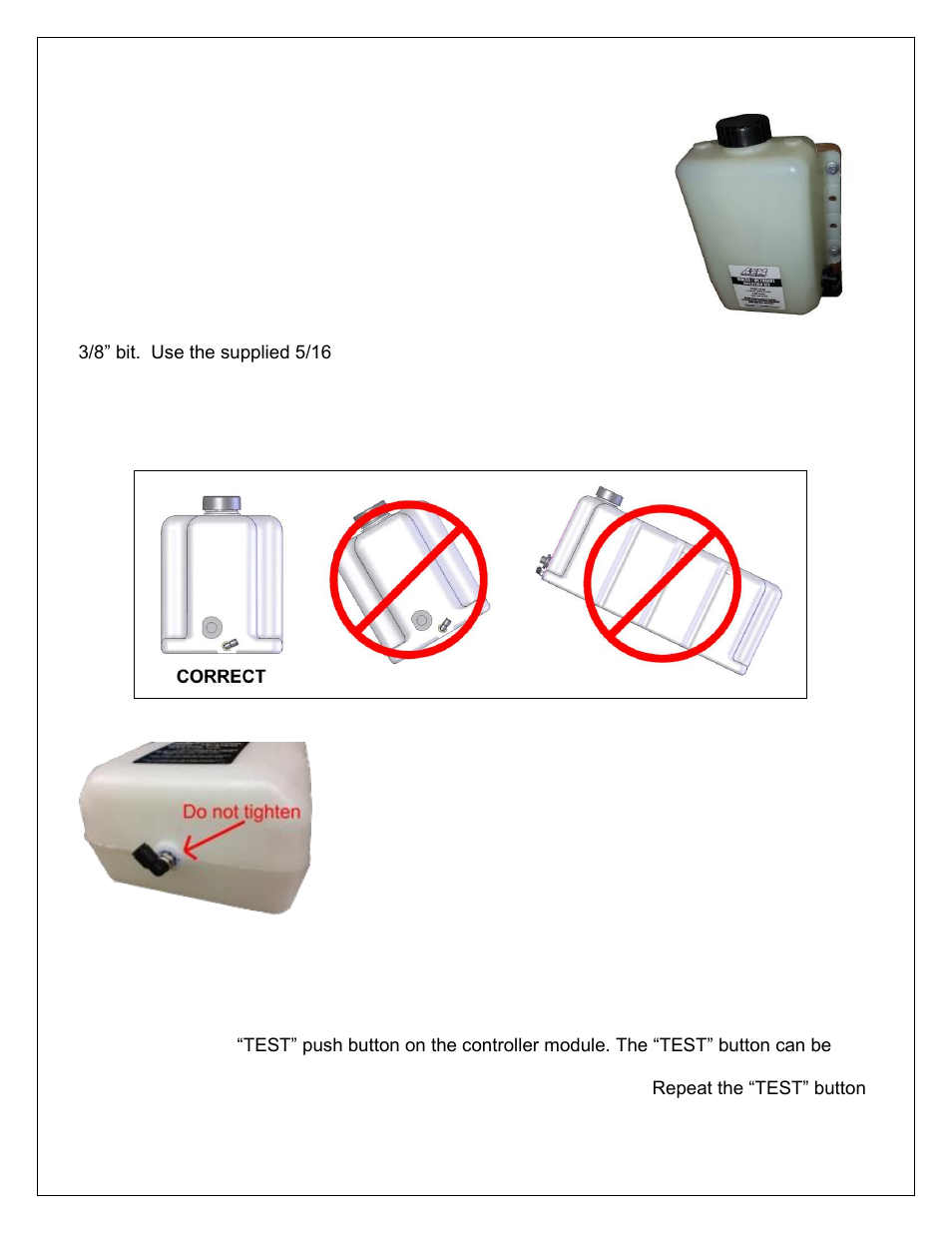Tank install, Pump/tank flush | AEM 30-3321 V2 Water Methanol Injection 1 Gallon Tank Kit with Conductive Fluid Level Sensor User Manual | Page 2 / 4