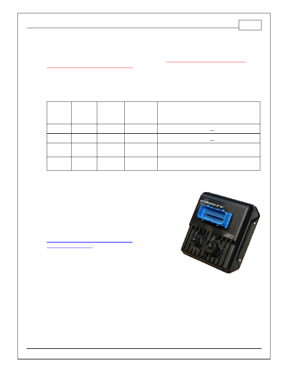 Important infinity-8h information, Infinity connectors | AEM 30-3502 Infinity Plug & Play Harnesses - Honda/Acura K-Series Engine User Manual | Page 3 / 13