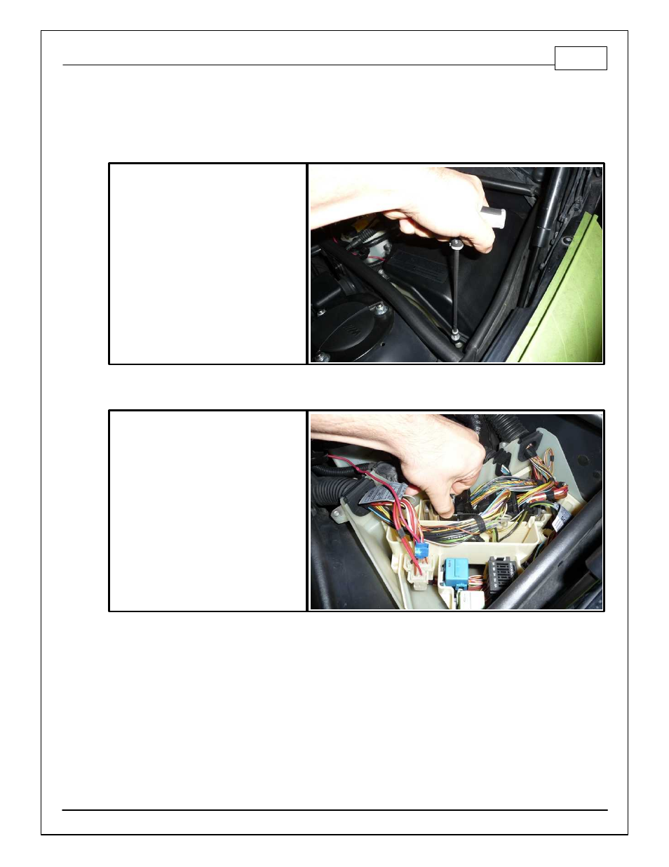 Infinity ems installation, Step 1, Step 2 | AEM 30-3510 Infinity Plug & Play Harnesses - BMW 2001-2006 E46 M3 User Manual | Page 15 / 42