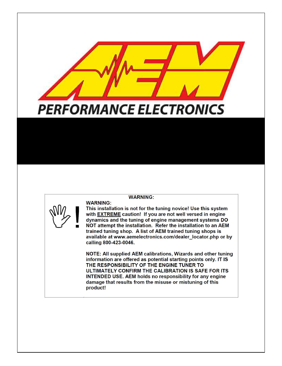 AEM 30-3703 Infinity-8/10/12 Mini-Harness User Manual | 23 pages