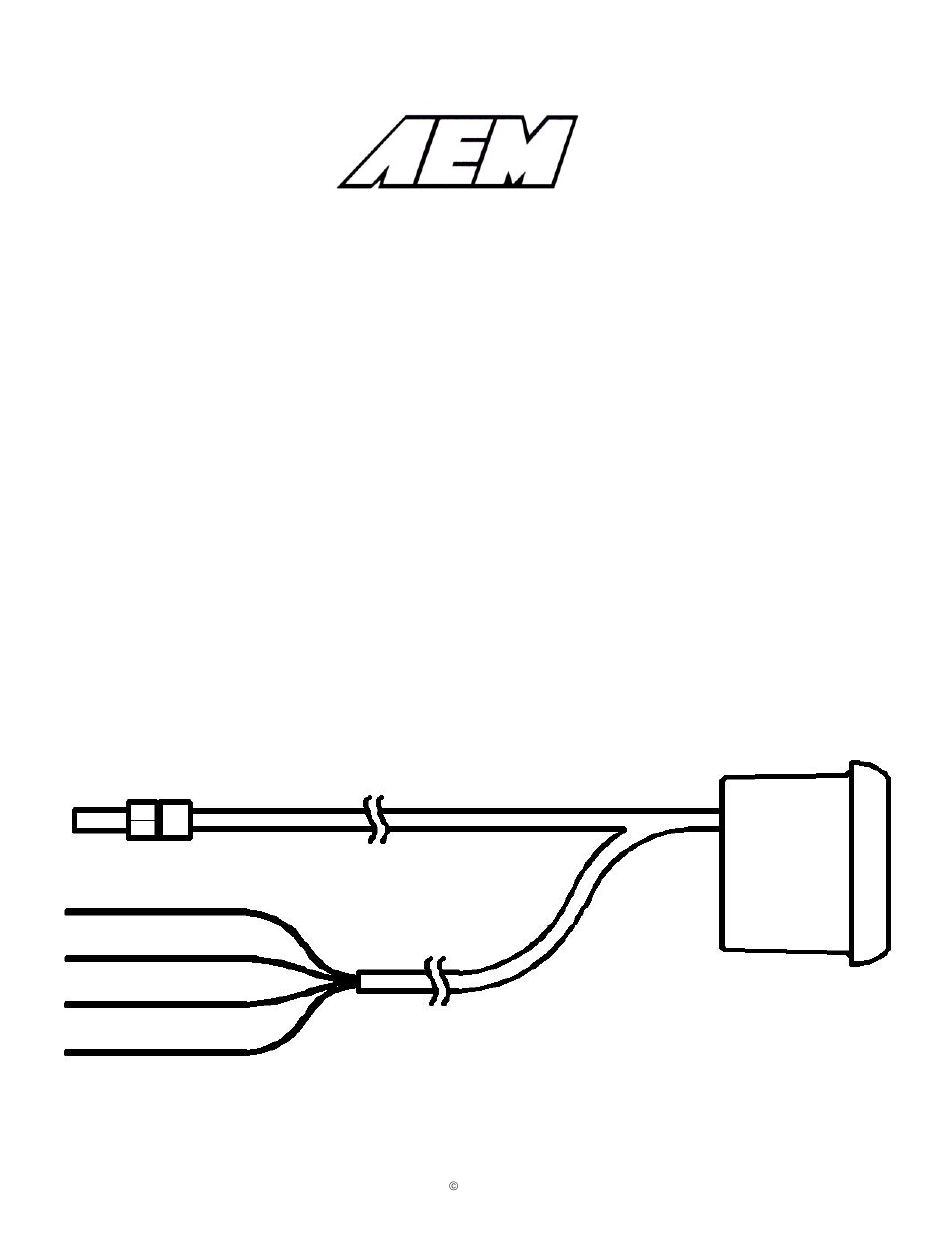 AEM 30-4401 Digital Oil Fuel Pressure Gauge User Manual | 2 pages