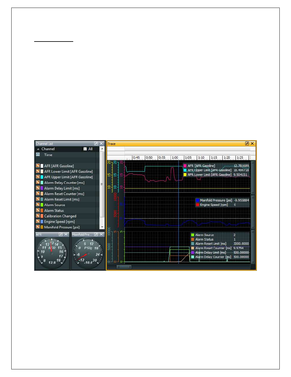 Data logger | AEM 30-4900 Wideband Failsafe Gauge User Manual | Page 12 / 21