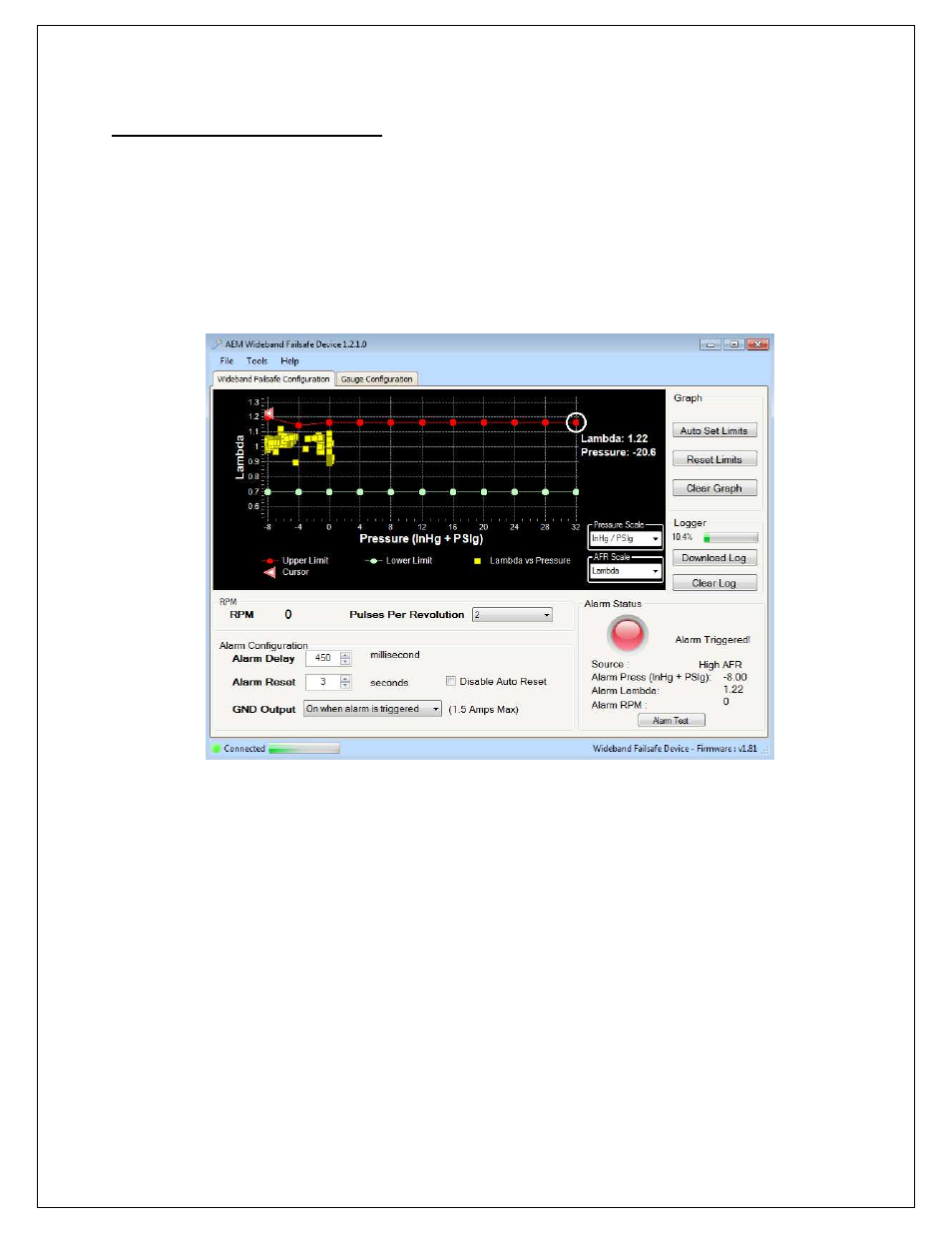 Wideband failsafe tuning | AEM 30-4900 Wideband Failsafe Gauge User Manual | Page 9 / 21