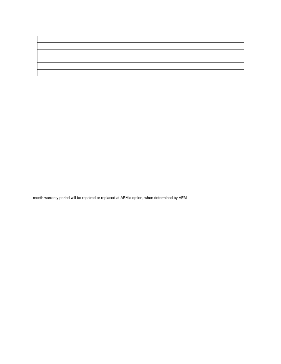 AEM 30-5140M Analog Oil Transmission Water Temperature Metric Gauge User Manual | Page 6 / 6
