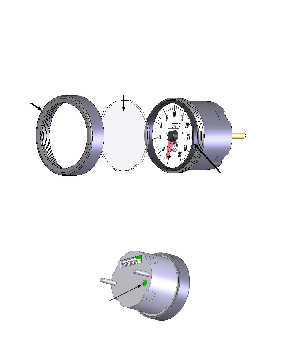 AEM 30-5142 Analog H2O Flow Gauge User Manual | Page 3 / 7