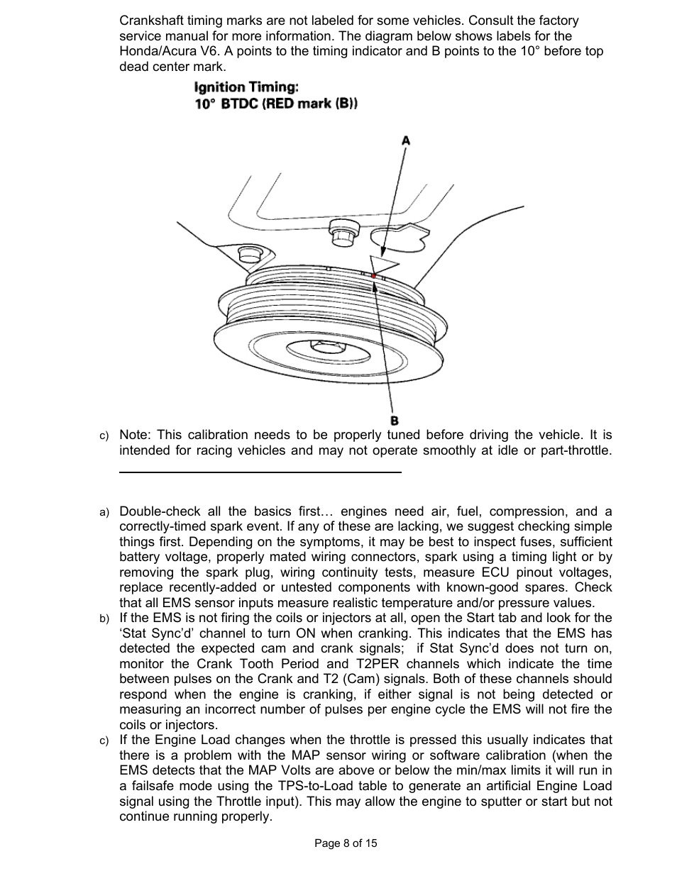 AEM 30-6051 Series 2 Plug & Play EMS User Manual | Page 8 / 15