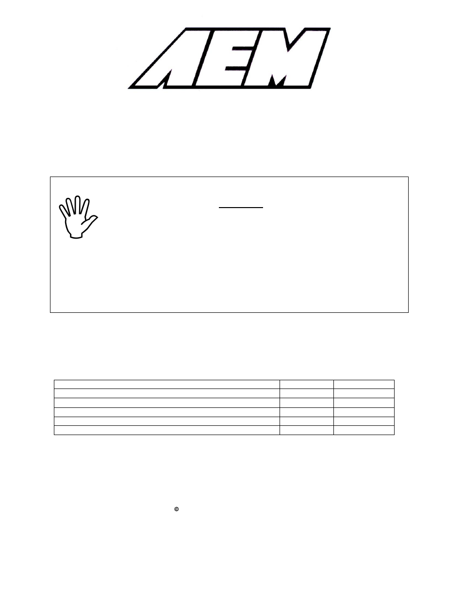 AEM 30-6610 Series 2 Plug & Play EMS User Manual | 14 pages