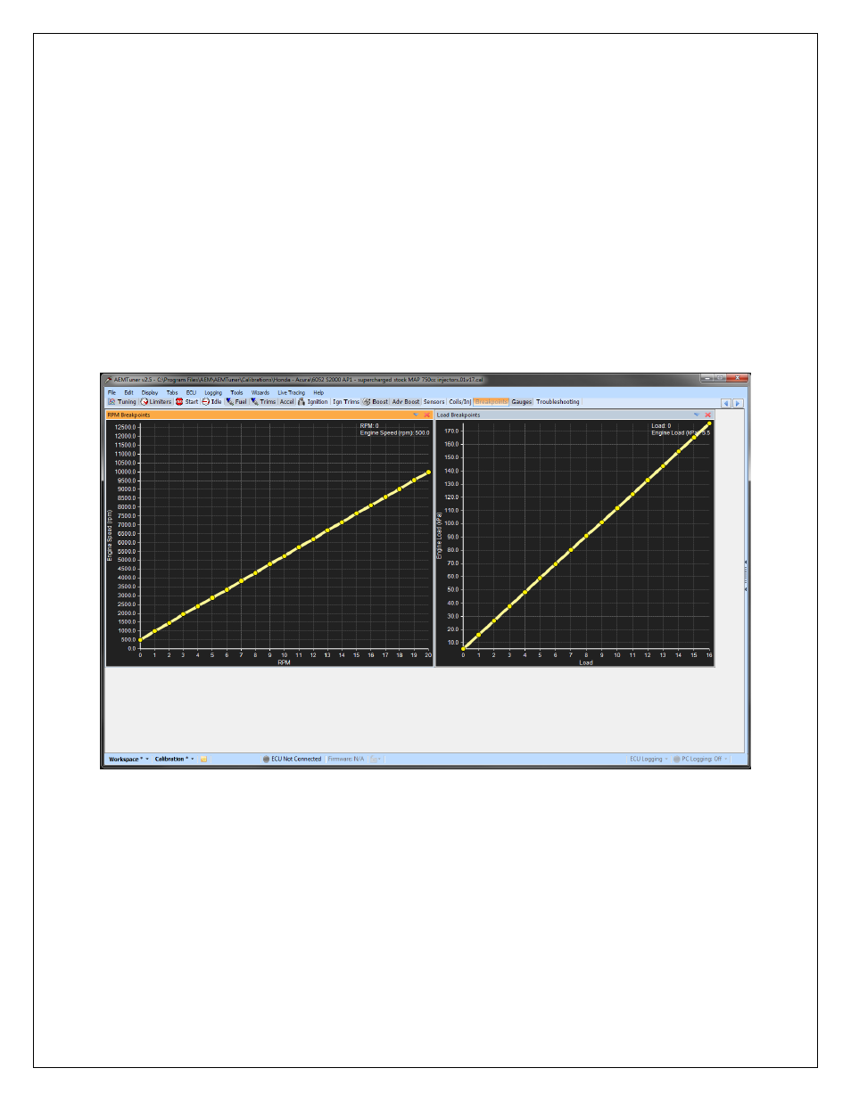 Set up rpm and load axes | AEM 30-6905 Universal Programmable EMS-4 User Manual | Page 114 / 279