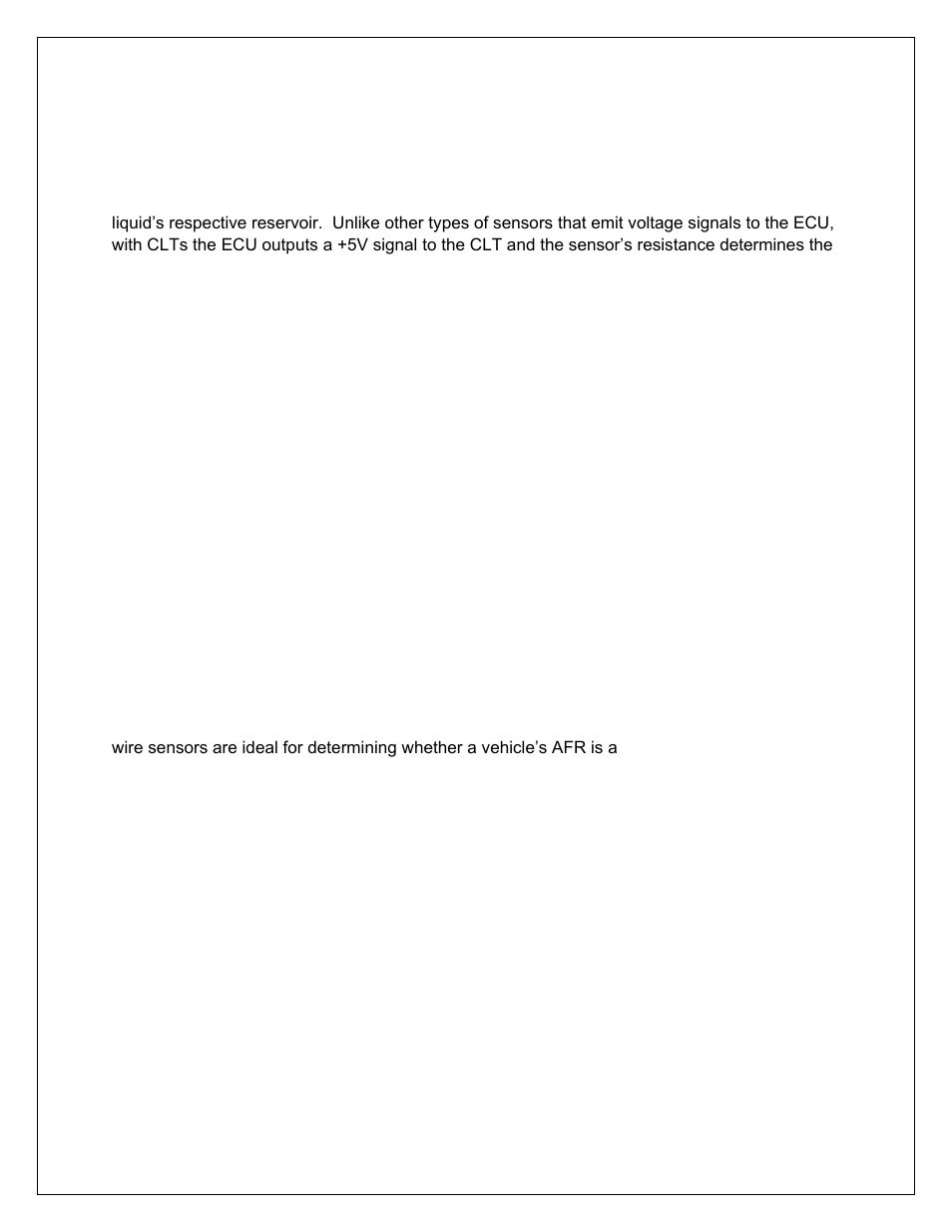 Water temp sensor, Oxygen) sensors | AEM 30-6905 Universal Programmable EMS-4 User Manual | Page 120 / 279