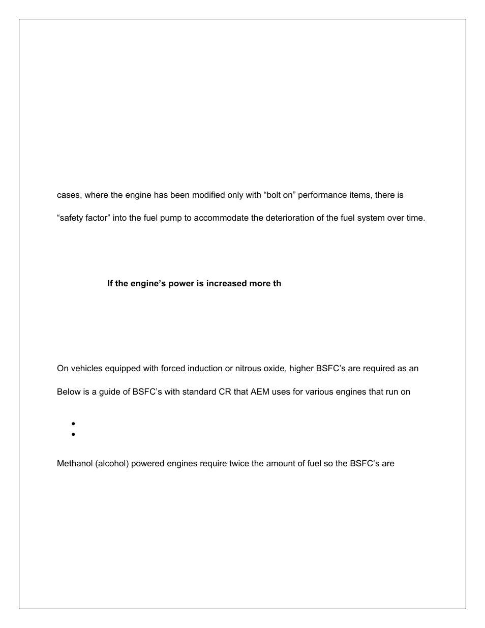 Fuel pump sizing | AEM 30-6905 Universal Programmable EMS-4 User Manual | Page 135 / 279