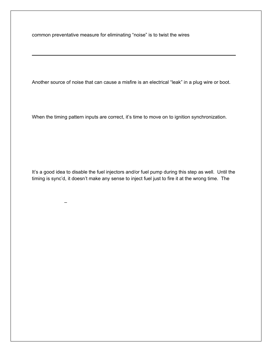 Ignition synchronization | AEM 30-6905 Universal Programmable EMS-4 User Manual | Page 146 / 279