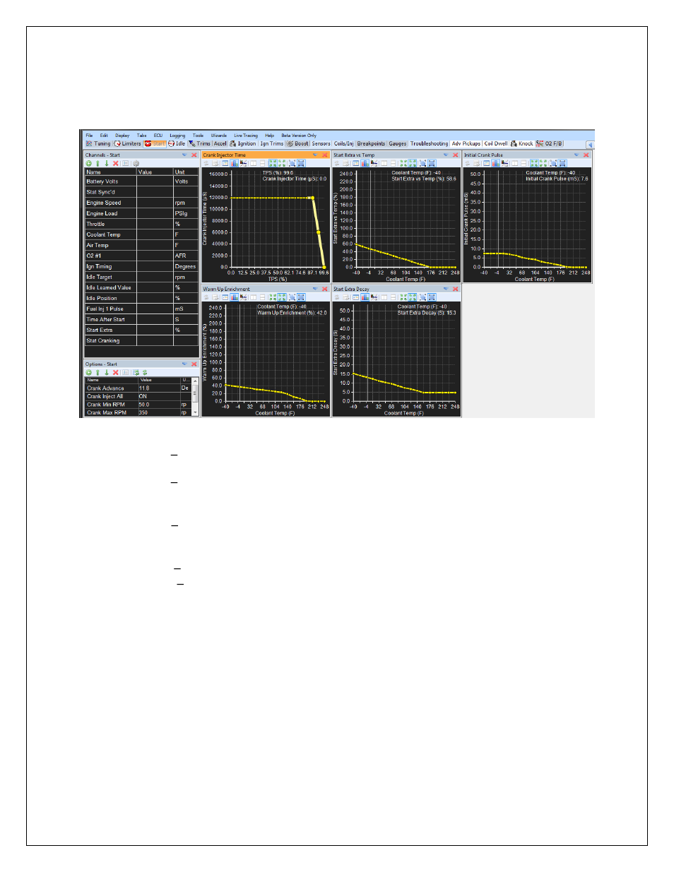 Crank fuel & engine start | AEM 30-6905 Universal Programmable EMS-4 User Manual | Page 148 / 279