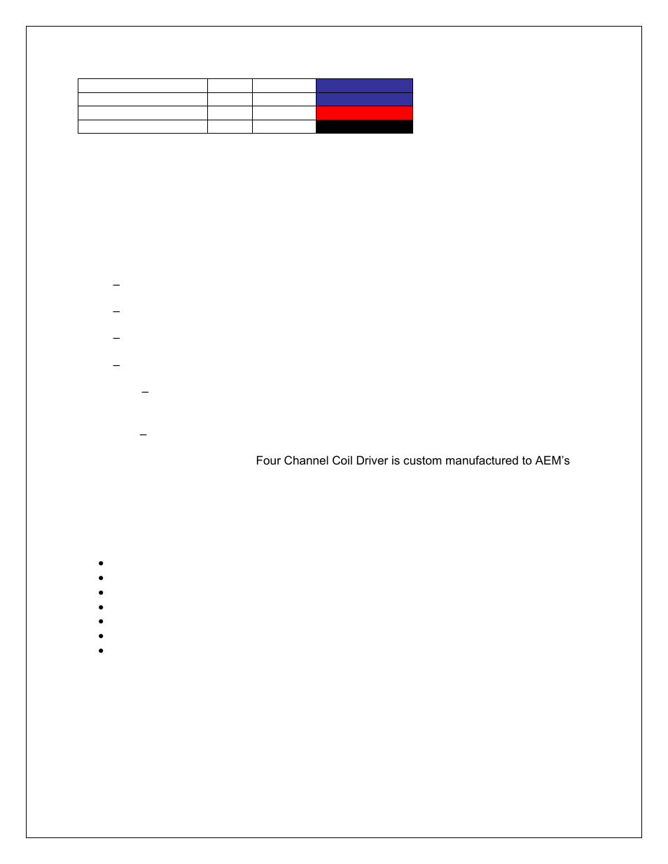 AEM 30-6905 Universal Programmable EMS-4 User Manual | Page 23 / 279