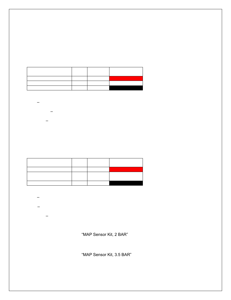 Tps (throttle position sensor), Map sensor | AEM 30-6905 Universal Programmable EMS-4 User Manual | Page 26 / 279