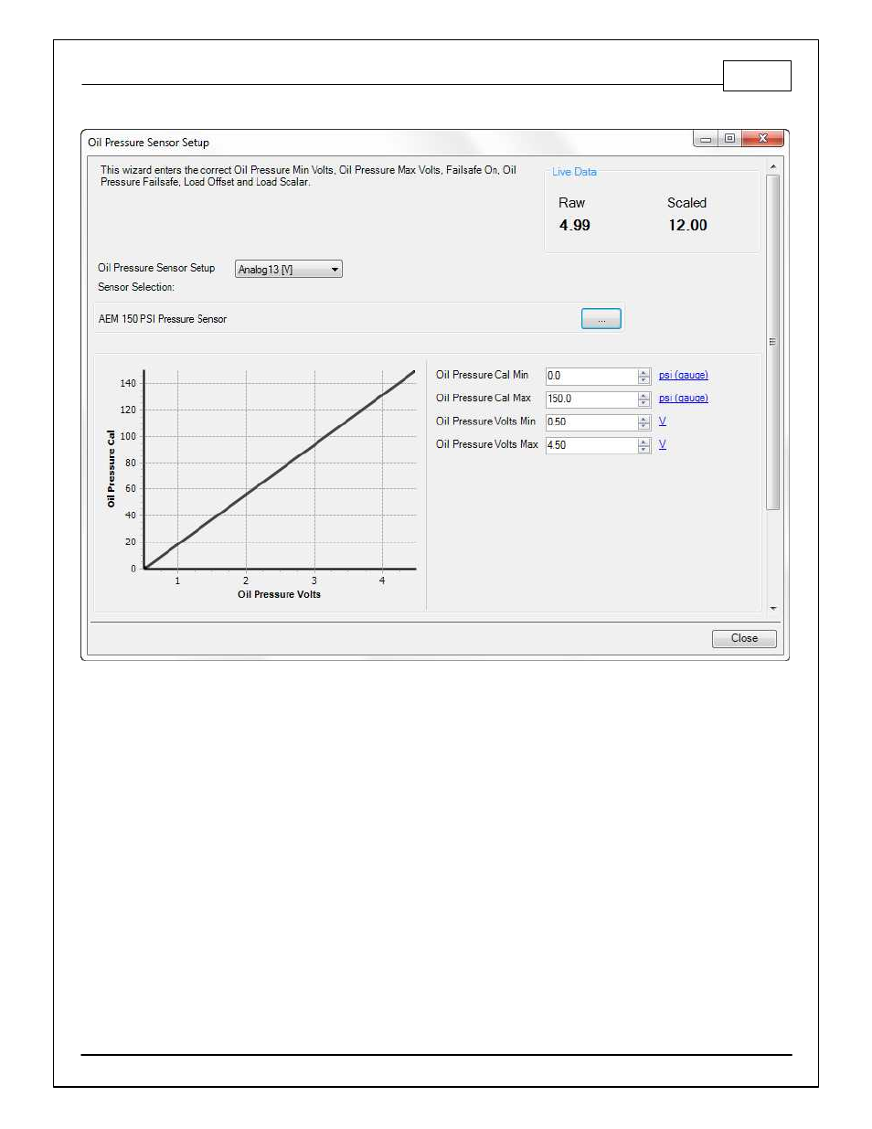 Oil pressure | AEM 30-71XX Infinity Stand-Alone Programmable Engine Mangement System Full Manual User Manual | Page 111 / 408