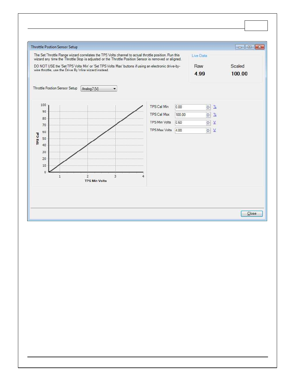 Throttle position | AEM 30-71XX Infinity Stand-Alone Programmable Engine Mangement System Full Manual User Manual | Page 113 / 408