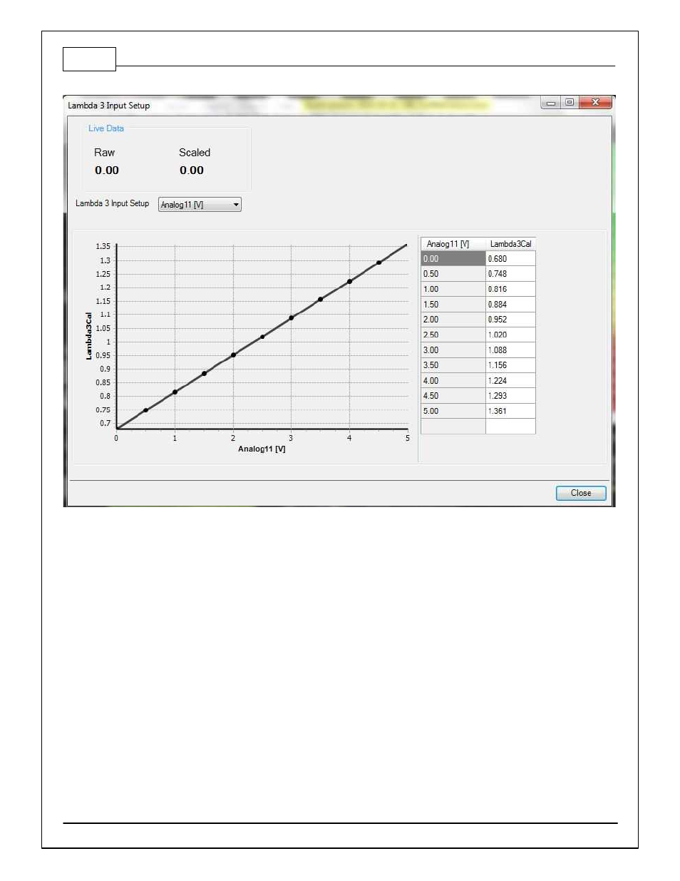 Lambda 3 input setup | AEM 30-71XX Infinity Stand-Alone Programmable Engine Mangement System Full Manual User Manual | Page 172 / 408