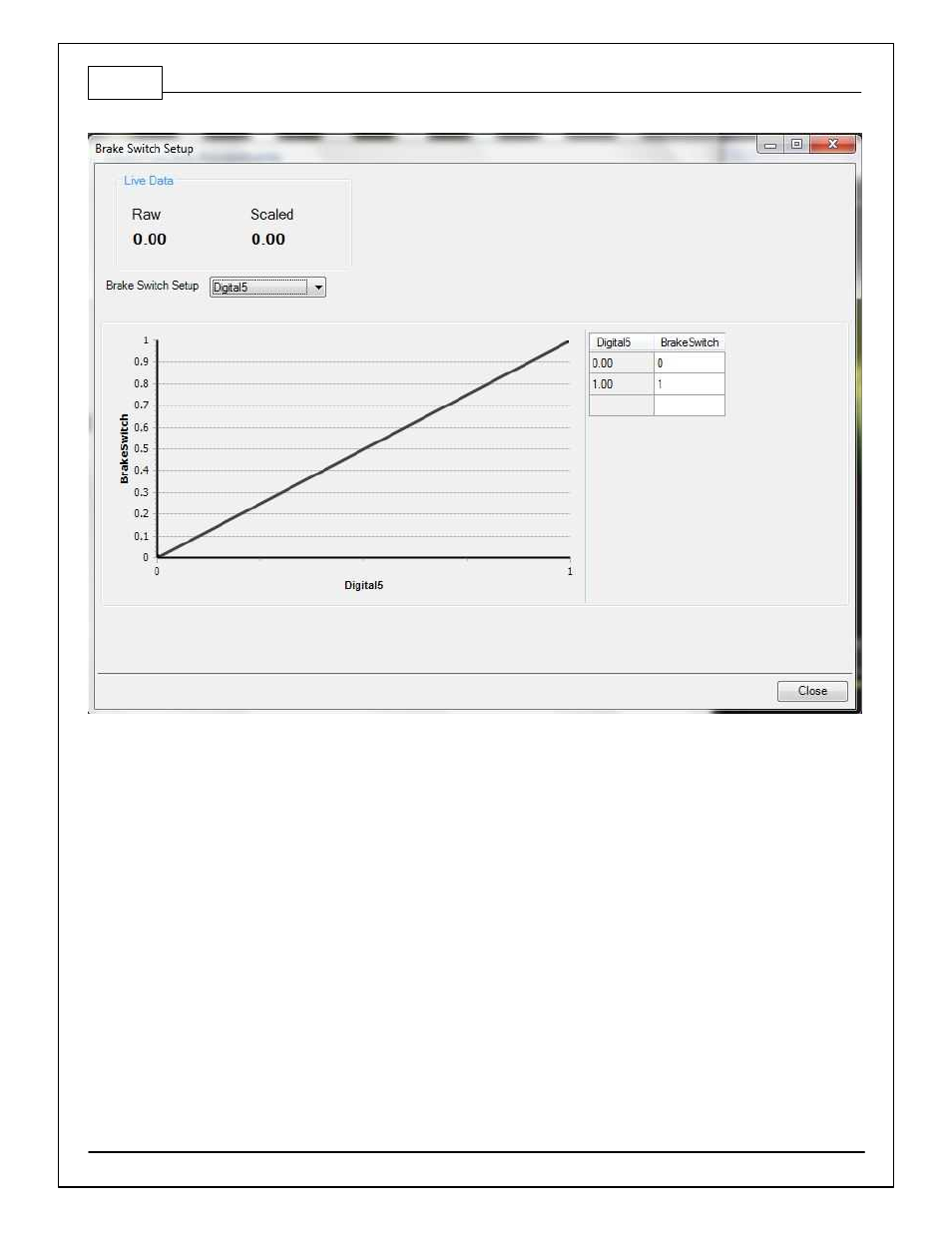 Brake switch setup | AEM 30-71XX Infinity Stand-Alone Programmable Engine Mangement System Full Manual User Manual | Page 184 / 408