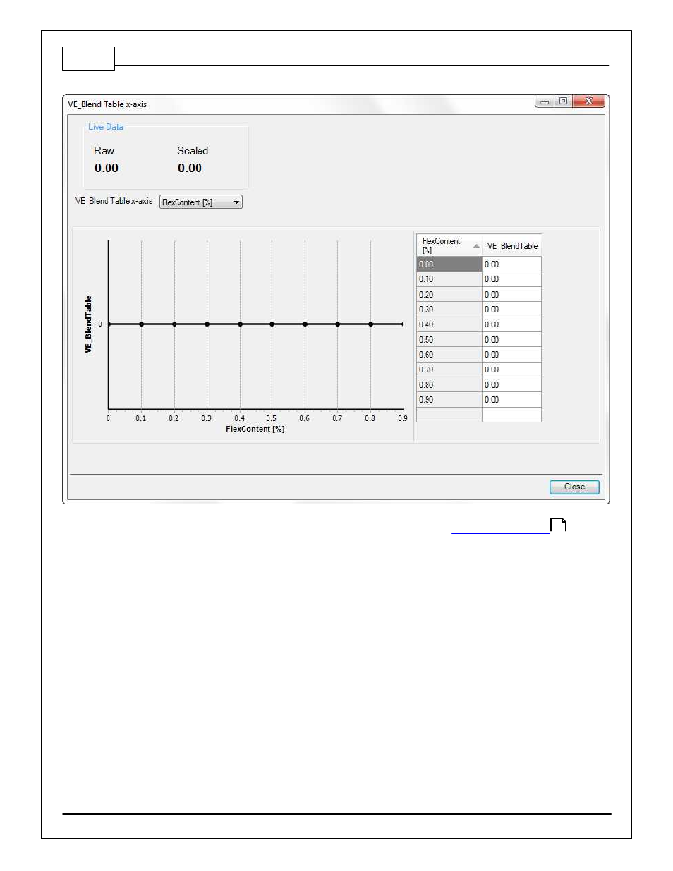 Ve_blend table x-axis, Knock setup | AEM 30-71XX Infinity Stand-Alone Programmable Engine Mangement System Full Manual User Manual | Page 196 / 408