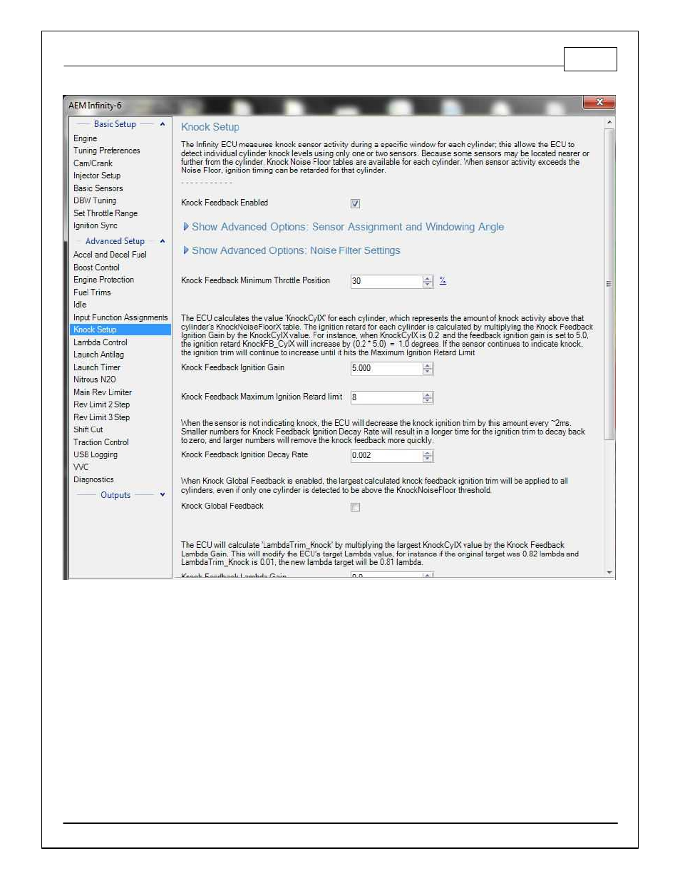 AEM 30-71XX Infinity Stand-Alone Programmable Engine Mangement System Full Manual User Manual | Page 197 / 408