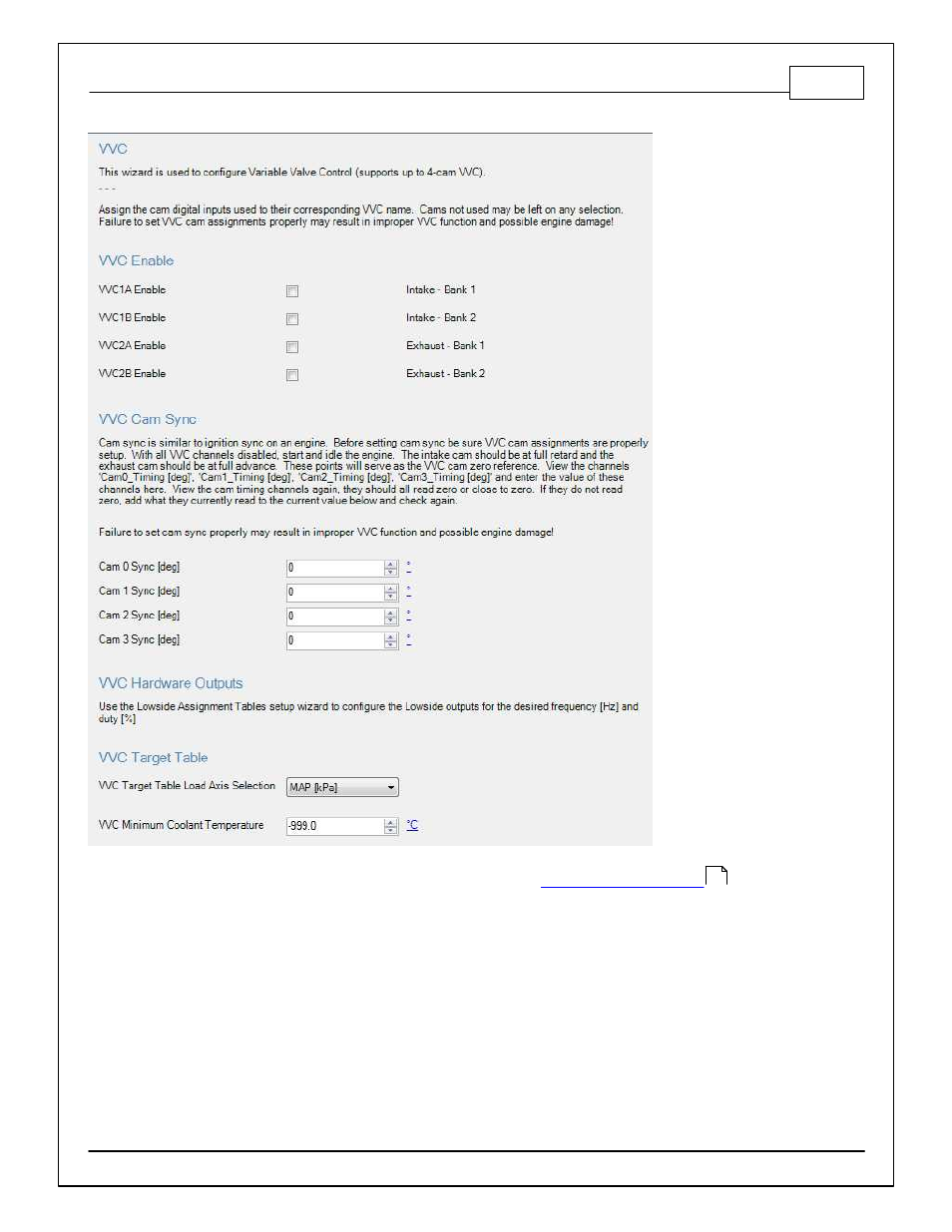 AEM 30-71XX Infinity Stand-Alone Programmable Engine Mangement System Full Manual User Manual | Page 233 / 408