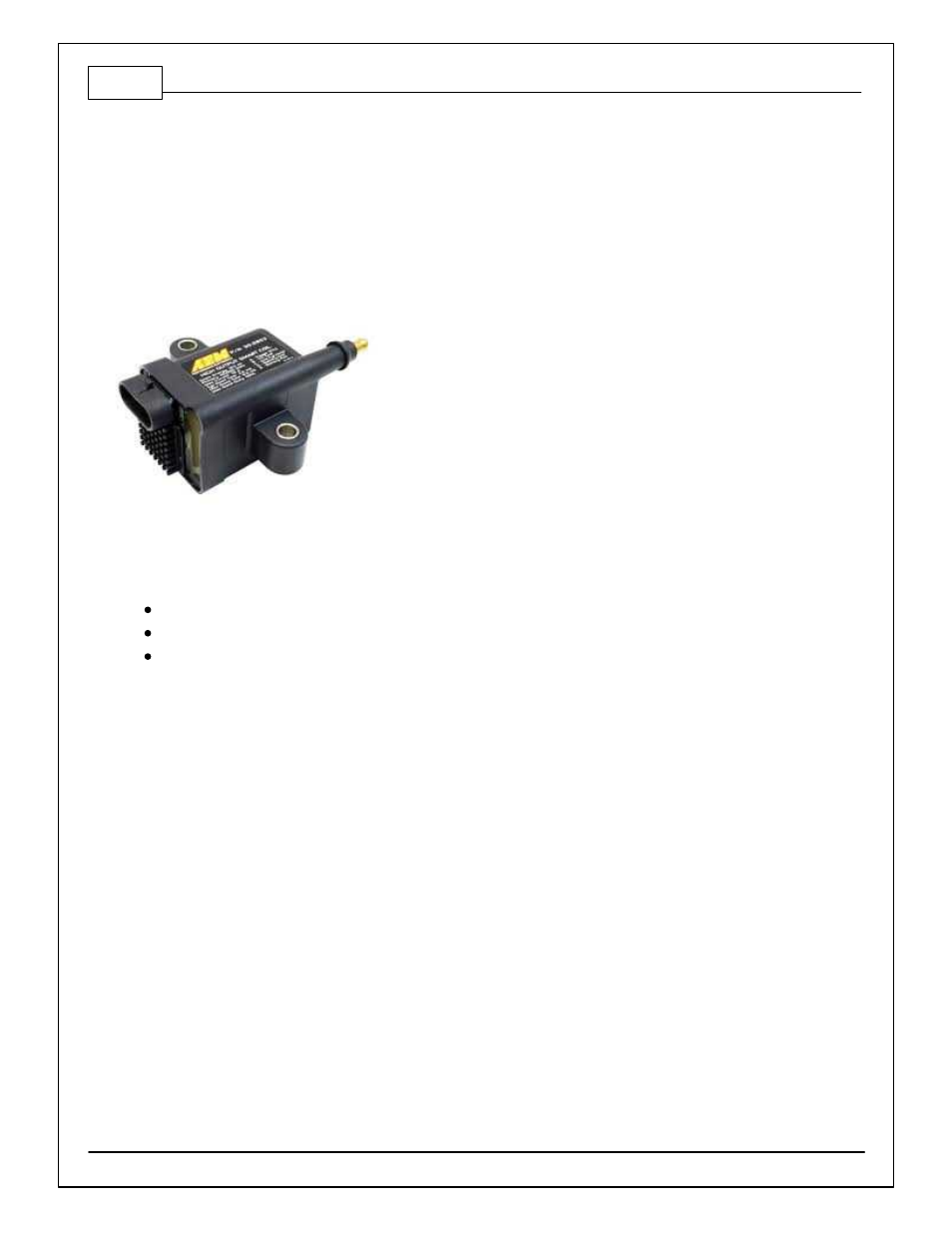 Ignition coils | AEM 30-71XX Infinity Stand-Alone Programmable Engine Mangement System Full Manual User Manual | Page 284 / 408